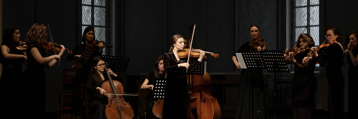 Classical music performance on stage